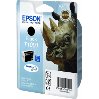 Cartus Cerneala Epson T1001 Black 25.9ml for Stylus Office B40W, BX600FW, BX610FW, SX600FW,SX610FW, Stylus SX510, SX515W C13T10014010