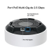 MESH TP-LINK, wireless, router AX3000, pt interior, 3000 Mbps, port LAN Gigabit si WAN 2.5 Gigabit, 2.4 GHz | 5 GHz, antena interna x 2, suport PoE, standard 802.11ax, Deco X50-PoE(3-pack) (timbru v 