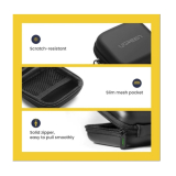 HUSA pentru casti Ugreen, LP128 compartimentata in interior si pentru alte accesorii, negru 40816 - 6957303848164 
