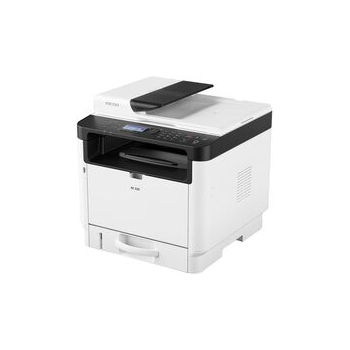 multifunctional laser mono Ricoh M320, A4, Functii: Impr.|Scan.|Cop., Viteza de Printare Monocrom: 32ppm, Viteza de printare color: , Conectivitate:USB|Ret, Duplex:Da, ADF:ADF(Timbru Verde 40lei) 408 