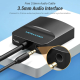 Convertor video Vention, HDMI(T) la VGA (M) si Jack 3.5mm (M), 0.15m, rezolutie maxima 1080p la 60 Hz, conectori auriti, 5V/1A, invelis PVC si ABS, negru, 42154 (timbru verde 0.18lei) - 69227947421 
