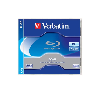 Consumabil BD-R VERBATIM 25GB, viteza 6X, 5 buc, Jewel Case, 43715 