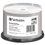 Consumabil CD-R VERBATIM 700MB, VITEZA 52X, THERMAL PRINTRABLE NO-ID, SPINDLE, 50 BUC, 43745 