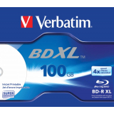 BluRay BD-R XL Verbatim [ jewel case 5 | 100GB | 4x | printable ]