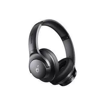 Casti Anker Q20i, wireless, ANC hibrid, conectare la 2 echipamente, over ear, driver 40mm, pana la 60ore, negru, A3004G11 (timbru verde 0.8lei) - 0194644127008 