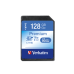 Stick USB MEMORIE SD CARD VERBATIM 128GB CLASA 10 44025 (TIMBRU VERDE 0.03 LEI) 