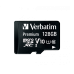 Stick USB MEMORIE SD CARD VERBATIM 128GB CLASA 10 ADAPTOR INCLUS 44085 (TIMBRU VERDE 0.03 LEI) 