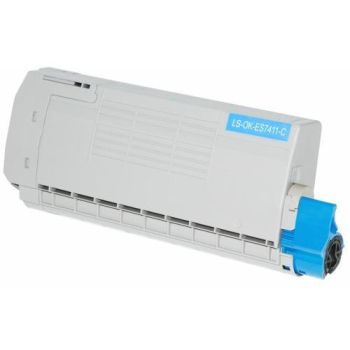 Toner Original OKI Cyan, 44318619, pentru ES7411, 10K, (timbru verde 1.2 lei) , 44318619 