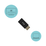 I-TEC DP TO HDMI ADAPTER 4K/I-TEC DP/HDMI ADAPTER 4K/60 HZ DP2HDMI4K60HZ