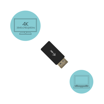 I-TEC DP TO HDMI ADAPTER 4K/I-TEC DP/HDMI ADAPTER 4K/60 HZ DP2HDMI4K60HZ