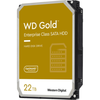 Western Digital 22TB GOLD 512 MB/3.5IN SATA 6GB/S 7200RPM WD221KRYZ