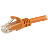 Cablu StarTech 1.5 M CAT6 CABLE - ORANGE/SNAGLESS - 24 AWG COPPER WIRE N6PATC150CMOR