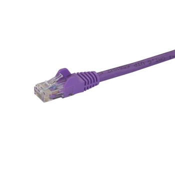 Cablu StarTech 1M PURPLE CAT6 PATCH CABLE/SNAGLESS ETHERNET CABLE - UTP N6PATC1MPL Cablu StarTech 1M PURPLE CAT6 PATCH CABLE/SNAGLESS ETHERNET CABLE - UTP N6PATC1MPL