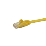 0.5M YELLOW CAT6 PATCH CABLE SNAGLESS ETHERNET CABLE - UTP