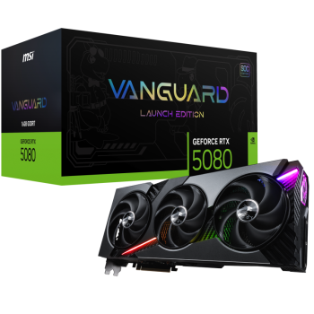 MSI GF RTX 5080 16G VANGUARD SOC LAUNCH