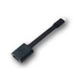 Adaptor CABLU alimentare si date DELL, pt. smartphone, USB 3.0 (M) la USB Type-C (T), 0.13 m, metal, plastic, negru, 470-ABNE-05 (timbru verde 0.08 lei) 