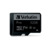 Card Memorie MicroSDHC Verbatim PRO 32GB Clasa 10 UHS-I U3 + Adaptor SD 47041