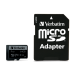 Card Memorie MicroSDXC Verbatim PRO 64GB Clasa 10 UHS-I U3 + Adaptor SD 47042