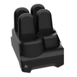 Docking Station Zebra EVM CS6080 CORDLESS: 4-SLOT DEVICE SHARECRADLE, INDUCTIVE, MIDNIGHT BLACK. INCLUDES POWER SUPPLY AND DC LINE CORD. CR6080-SC400F4WW