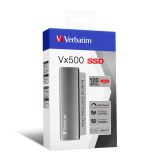 SSD EXTERN VERBATIM VX500 120GB USB 3.1 47441 (TIMBRU VERDE 0.18 LEI) 