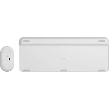 Tastatura Logitech SLIM WRLS. KEYB.MOUSECOMB MK470/OFFWHITE ESP MEDITER 920-009199