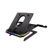 STAND Notebook Verbatim Portus X1 Foldable Laptop Stand with RGB 48842 (timbru verde 0.8 lei) 