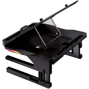 STAND NOTEBOOK VERBATIM PORTUS X2 RGB 17 NEGRU 48843 