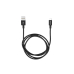 CABLU alimentare si date VERBATIM, pt. smartphone, USB 2.0 (T) la Micro-USB 2.0 (T), 1m, premium, cablu metalic, negru, 48863 (timbru verde 0.08 lei) 