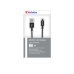 CABLU alimentare si date VERBATIM, pt. smartphone, USB 2.0 (T) la Micro-USB 2.0 (T), 1m, premium, cablu metalic, negru, 48863 (timbru verde 0.08 lei) 