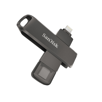 Stick USB SanDisk IXPAND FLASH DRIVE LUXE 64GB/TYPE-C + LIGHTNING CONNECTORS FO SDIX70N-064G-GN6NN