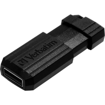 Memorie USB Verbatim Store n Go PinStripe 64GB USB 2.0 Black 49065