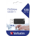 Stick USB MEMORII USB Verbatim 2.0 PINSTRIPE 128GB BLACK, 49071 (timbru verde 0.03 lei) 