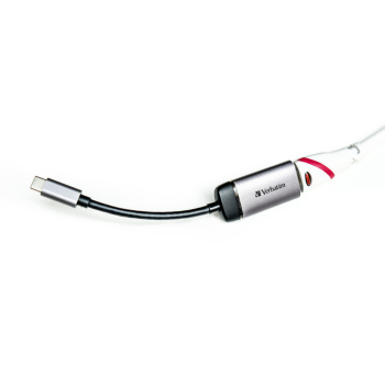 CABLU VIDEO VERBATIM, 4K USB TYPE C LA HDMI, USB 3.1 GEN 1, CABLU HDMI 10CM 49143 (TIMBRU VERDE 0.18 LEI) 
