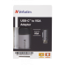 CABLU VIDEO VERBATIM, USB-C LA VGA, USB 3.1 GEN, CABLU VGA, 10 CM 49145 (TIMBRU VERDE 0.18 LEI) 