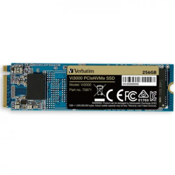 SSD Verbatim Vi3000 PCle NVMe 256GB M.2 49373 