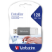 Stick USB MEMORIE USB VERBATIM DATABAR 128GB USB 2.0, GRI 49456 (TIMBRU VERDE 0.03 LEI) 