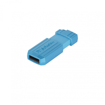 Memorie USB Verbatim Store n Go PinStripe 16GB USB 2.0 Caribbean Blue 49068