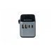 Adaptor universal Verbatim UTA-03, 6-in-1Priza cu USB-C PD si QC, 2 x USB-C, 2 x USB-A 49545 (timbru verde 0.18 lei) 