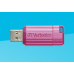 Stick USB MEMORIE USB VERBATIM PINSTRIPE 64GB PINK 49962 (timbru verde 0.03 lei) 