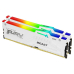 Memorie Kingston 32GB DDR5-5200MT/S CL36 DIMM/(KIT OF 2) BEAST WHITE RGB EXPO KF552C36BWEAK2-32