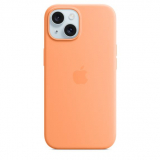 Apple IPHONE 15 SILICONE CASE/WITH MAGSAFE - ORANGE SORBET MT0W3ZM/A