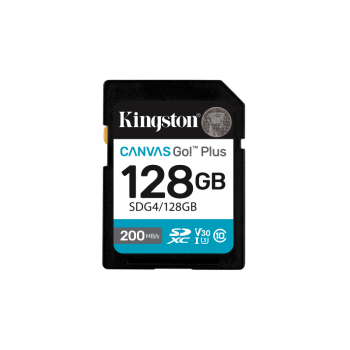 KINGSTON 128GB SDXC Canvas Go Plus Gen4
