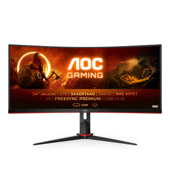 MONITOR 34 AOC CU34G2X/BK  