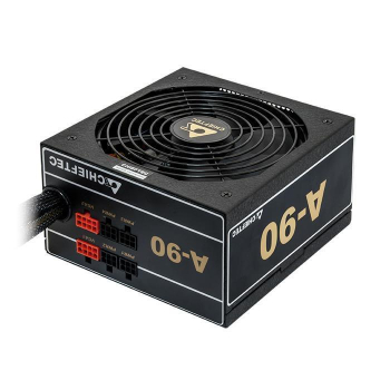 Sursa Modulara Chieftec A-90 750W 2x PCI-E 8x SATA 3x Molex 1x Floppy PFC Activ UVP, OVP, SCP, OPP, OCP, OTP, AFC Certificare 80+ Gold GDP-750C