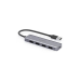 HUB extern Ugreen, CM219 porturi USB: USB 3.0 x 4, conectare prin USB, material ABS, port micro USB 5V, lungime 15 cm, LED, gri, 50985 (timbru verde 0.8 lei) - 6957303859856 