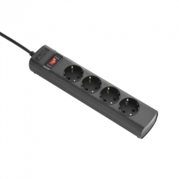 POWER STRIP IEC C14 TO 4 OUTLET PROTECT.CONT.CEE 7/3 230V DE     IN