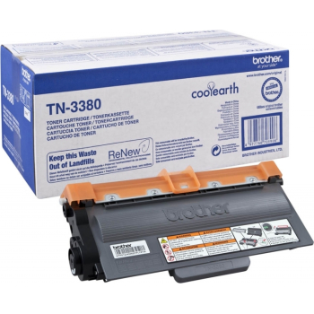 Brother TN-3380 TONER BLACK 8000PGS/F/ HL-54/61 