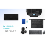 I-TEC USB-C QUATTRO DISPLAY/DOCKING STATION WITH POWER DELIV C31QUATTRODOCKPD