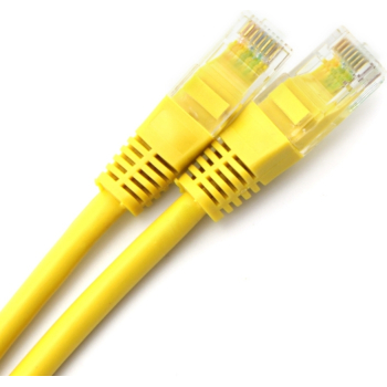 PATCH CORD UTP SPACER Cat5e, cupru-aluminiu, 0.5 m, galben, AWG26, SP-PT-CAT5-0.5M-Y (timbru verde 0.08 lei) 