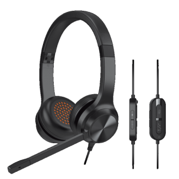 Casti CREATIVE Chat USB Headset/Noise-cancelling mic 51EF0980AA000 (timbru verde 0.8 lei) 